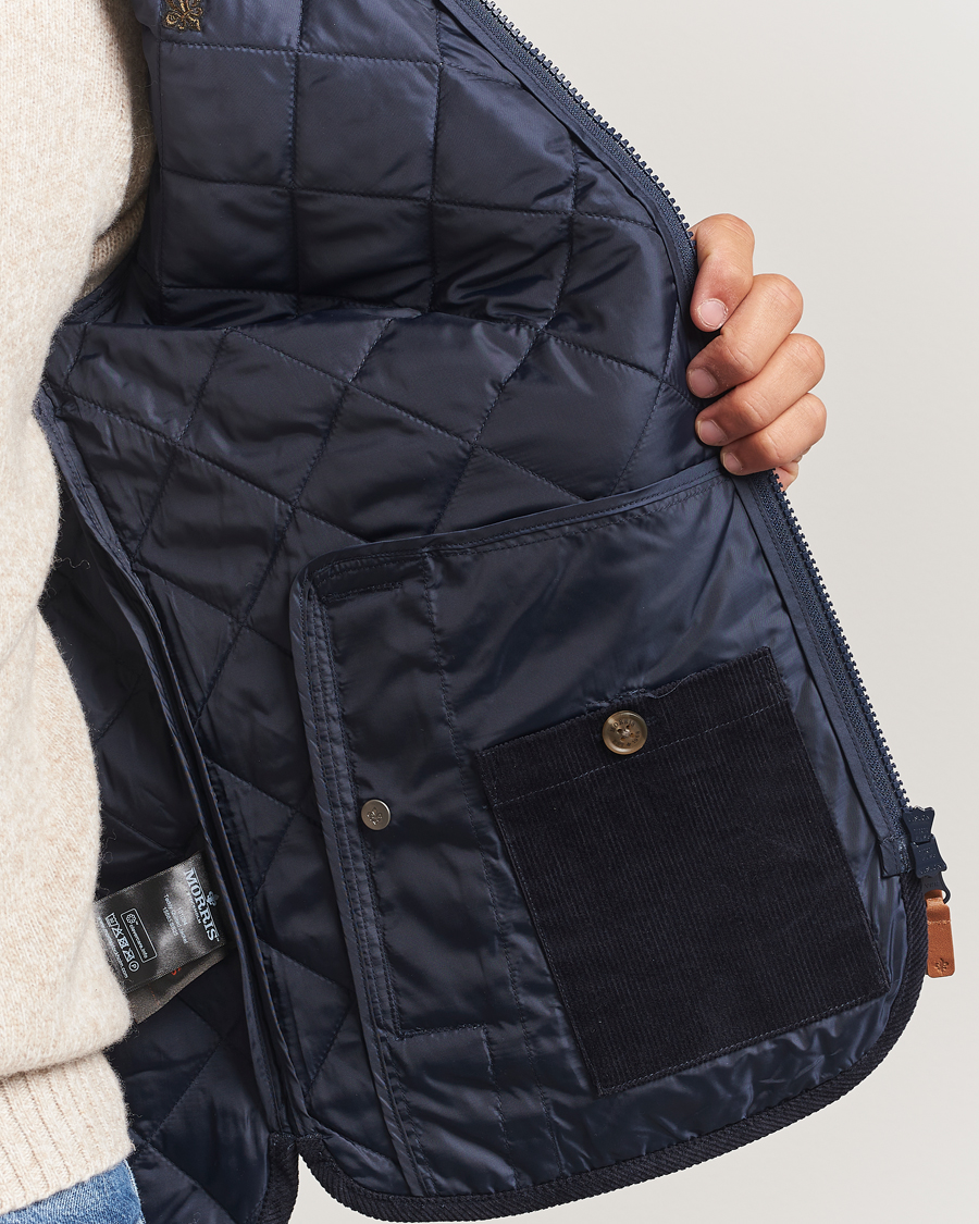 Herren | Westen | Morris | Teddy Quilted Jacket Old Blue