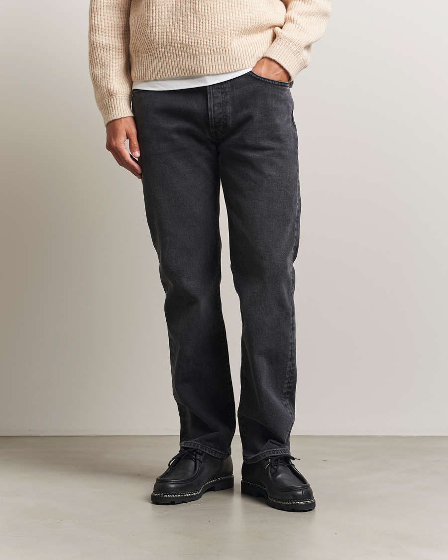Herren | Hosen | Jeanerica | CM002 Classic Jeans Black Overdye