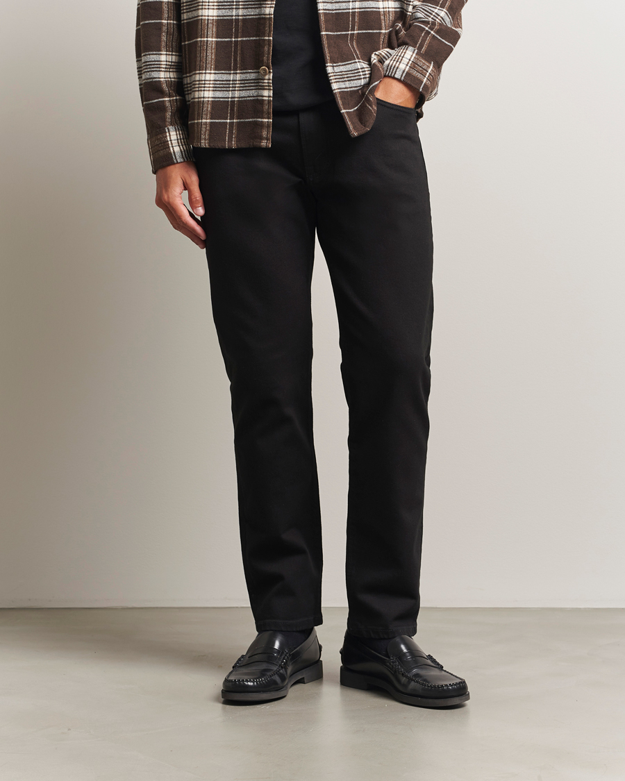 Herren | Hosen | Jeanerica | TM005 Tapered Jeans Rinse Stay Black