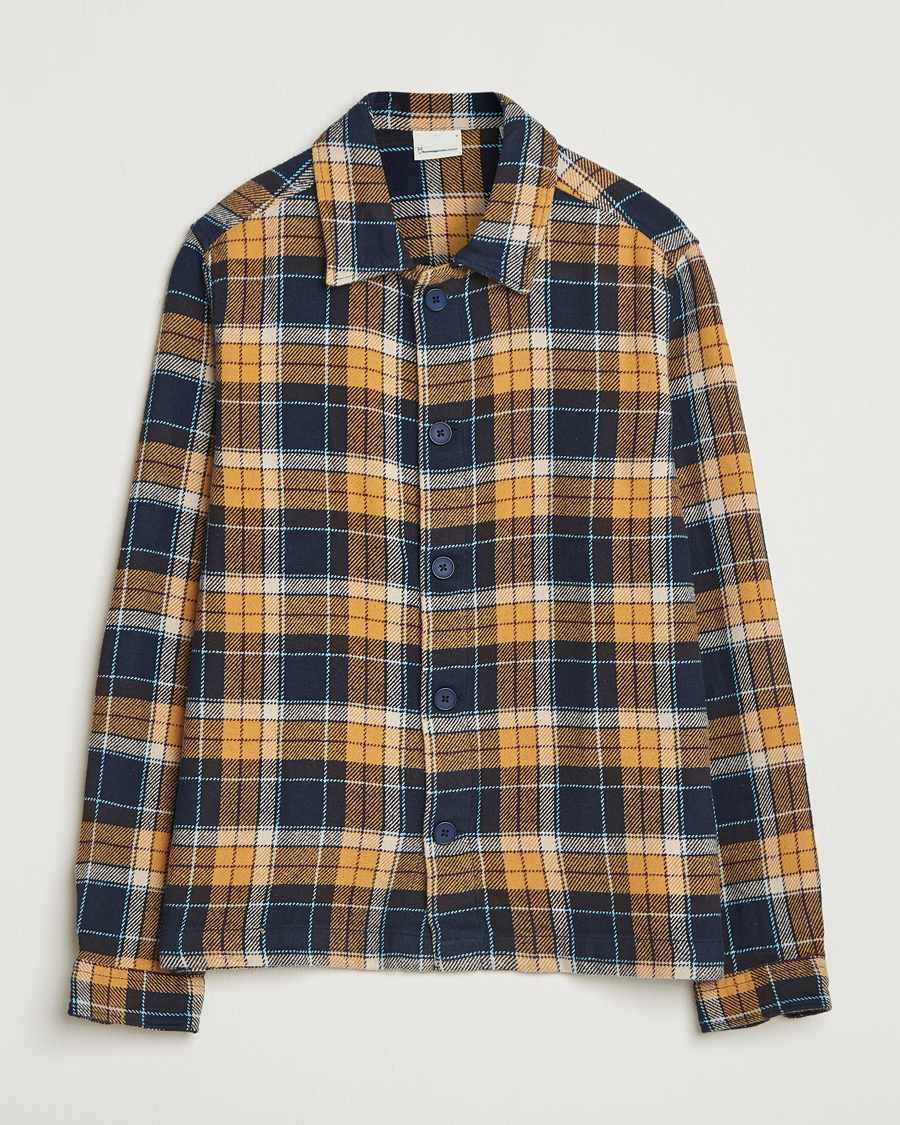 Herren | Hemden | KnowledgeCotton Apparel | Big Check Overshirt Multi