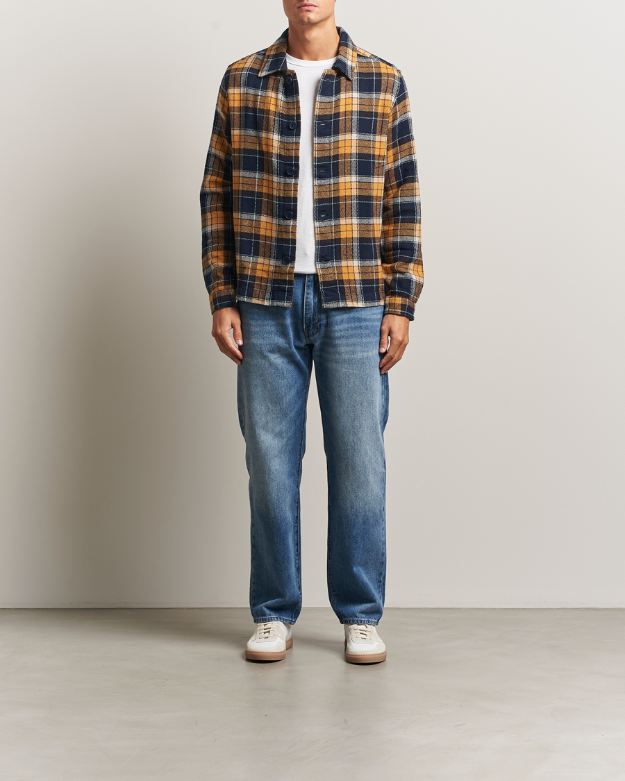 Herren | Hemden | KnowledgeCotton Apparel | Big Check Overshirt Multi