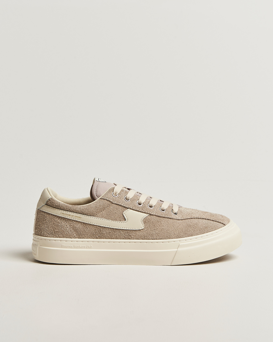 Herren | Sneaker | Stepney Workers Club | Dellow S-Strike Cupsole Raw Suede Sneaker Taupe