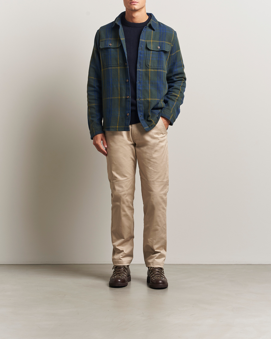 Herren | Hemden | Patagonia | Fjord Loft Shirt Old Growth Green