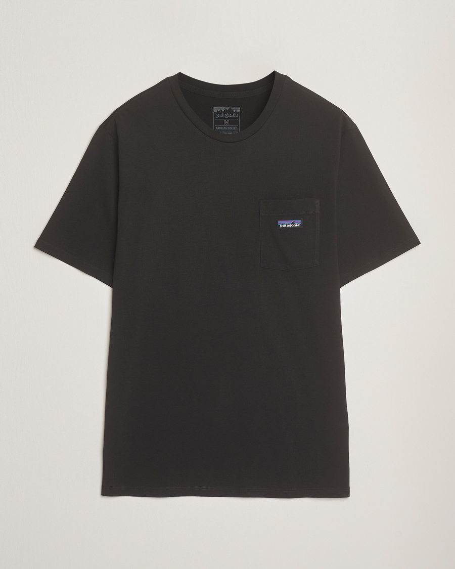 Herren | T-Shirts | Patagonia | Daily Pocket T-Shirt Black