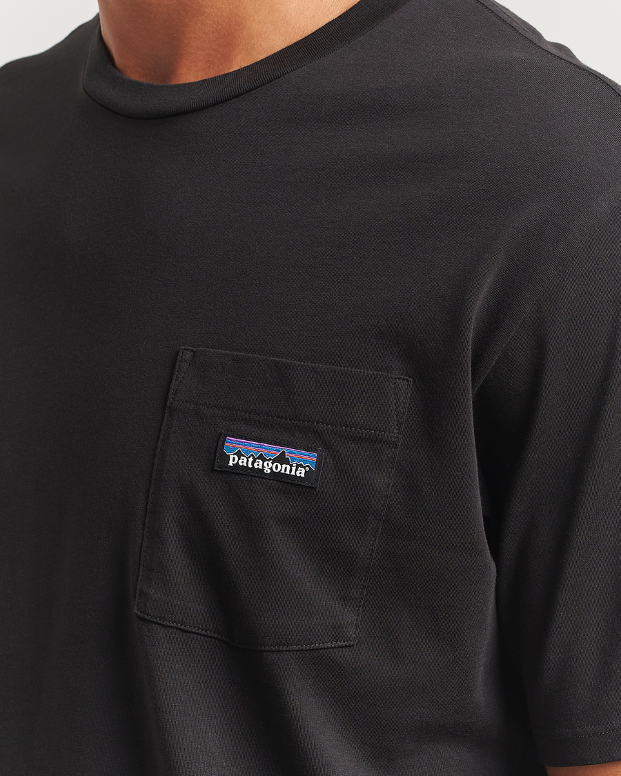 Herren | T-Shirts | Patagonia | Daily Pocket T-Shirt Black