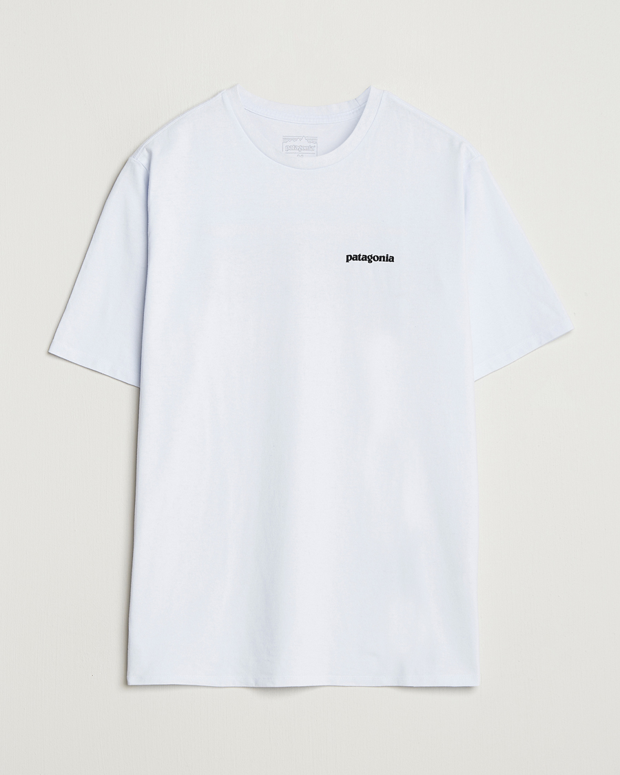 Herren | T-Shirts | Patagonia | P-6 Logo T-Shirt White