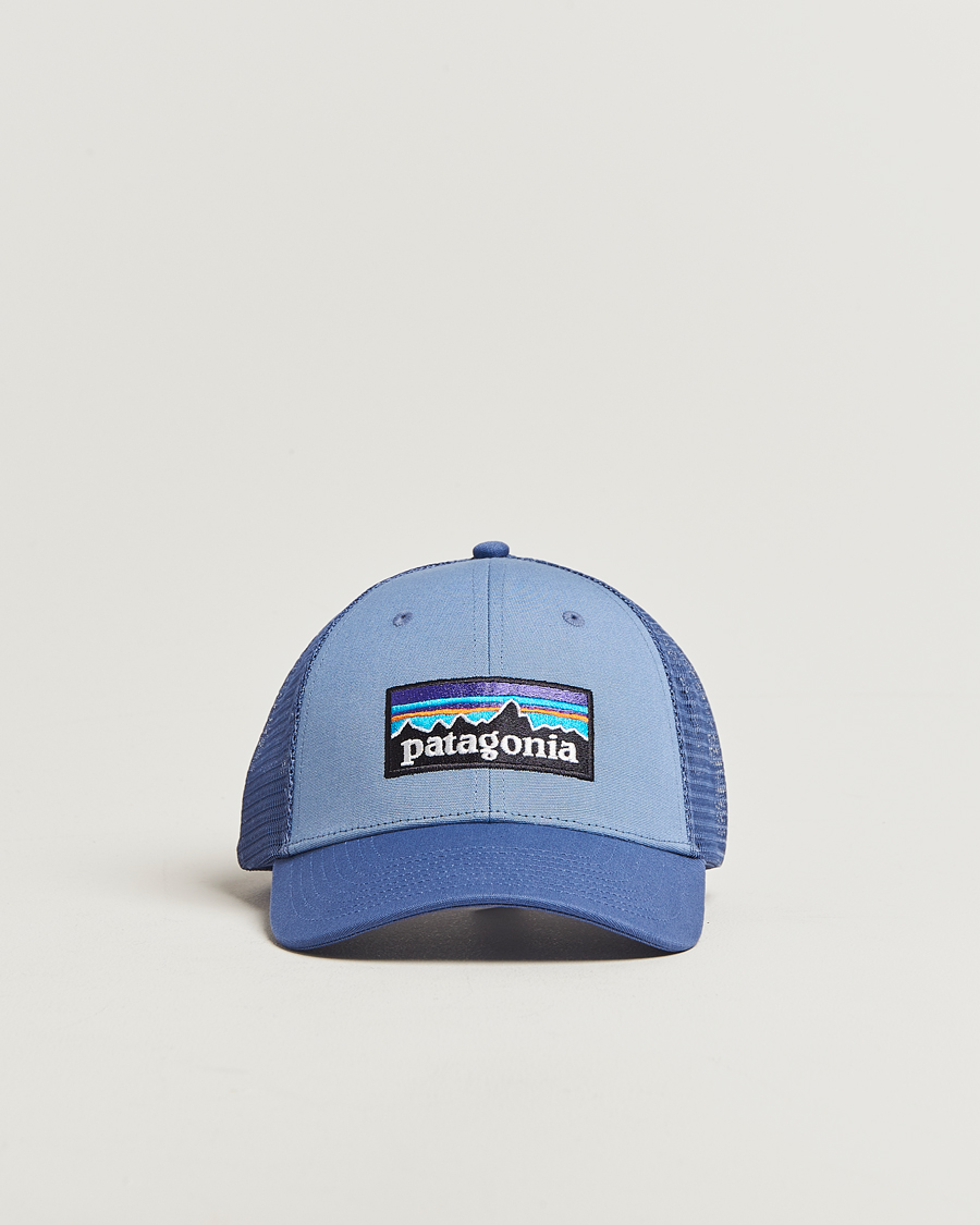 Herren | Patagonia P-6 Logo LoPro Trucker Hat Barnacle Blue | Patagonia | P-6 Logo LoPro Trucker Hat Barnacle Blue