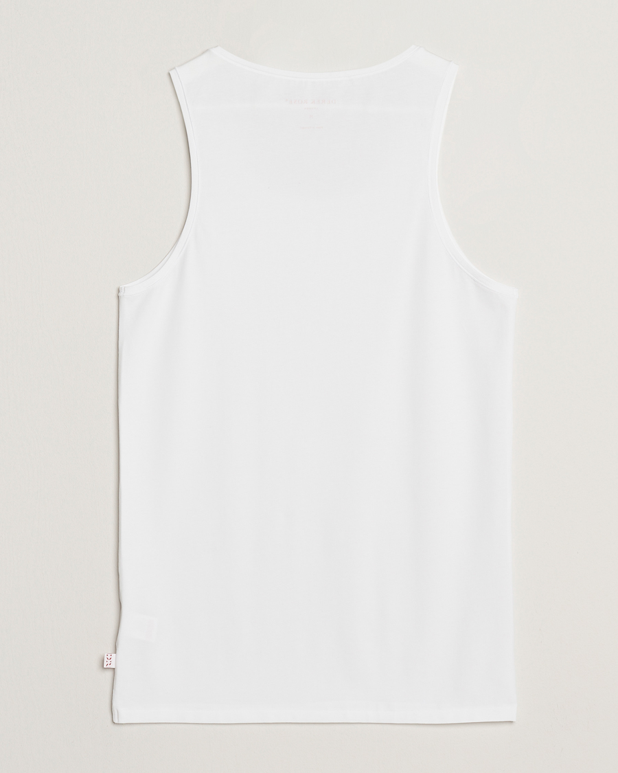 Herren | T-Shirts | Derek Rose | Pima Cotton Tank Top White