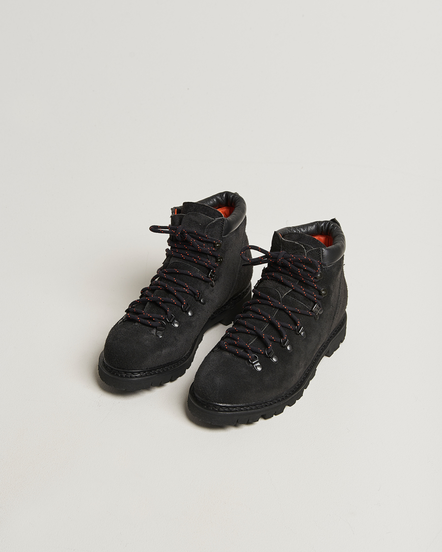 Herren | Boots | Paraboot | Avoriaz Hiking Boot Black Suede