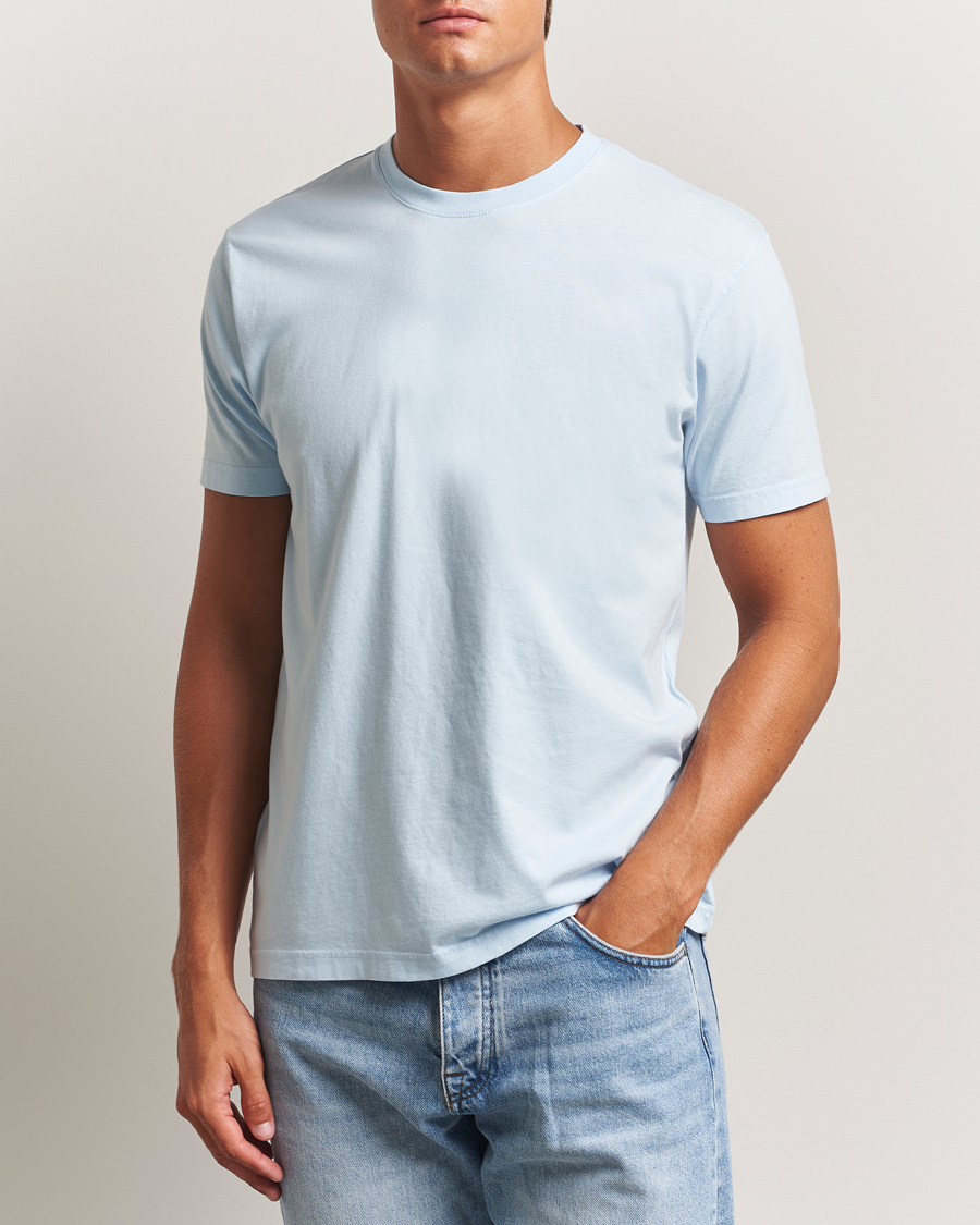 Herren | T-Shirts | Colorful Standard | Classic Organic T-Shirt Polar Blue