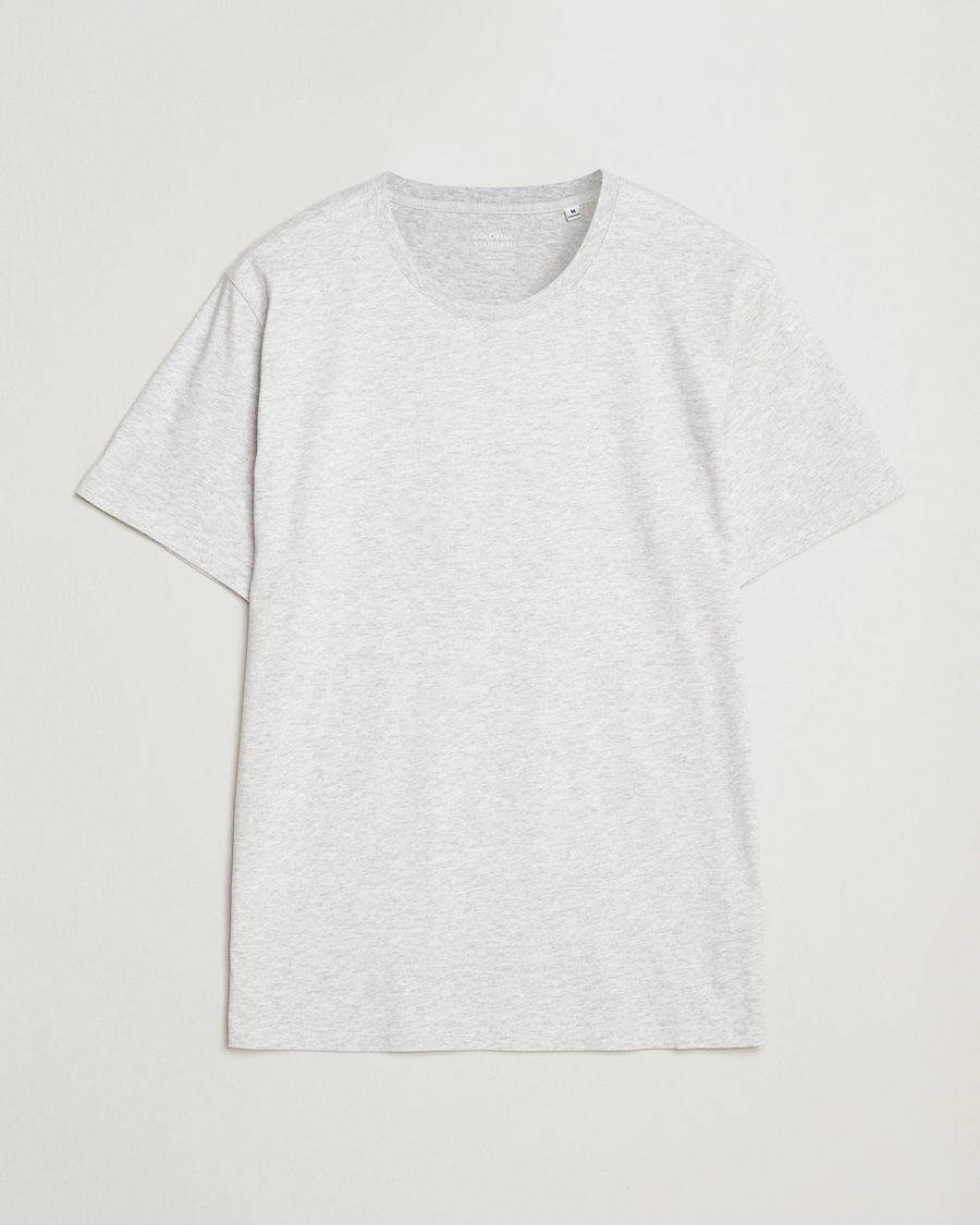 Herren | T-Shirts | Colorful Standard | Classic Organic T-Shirt Snow Melange