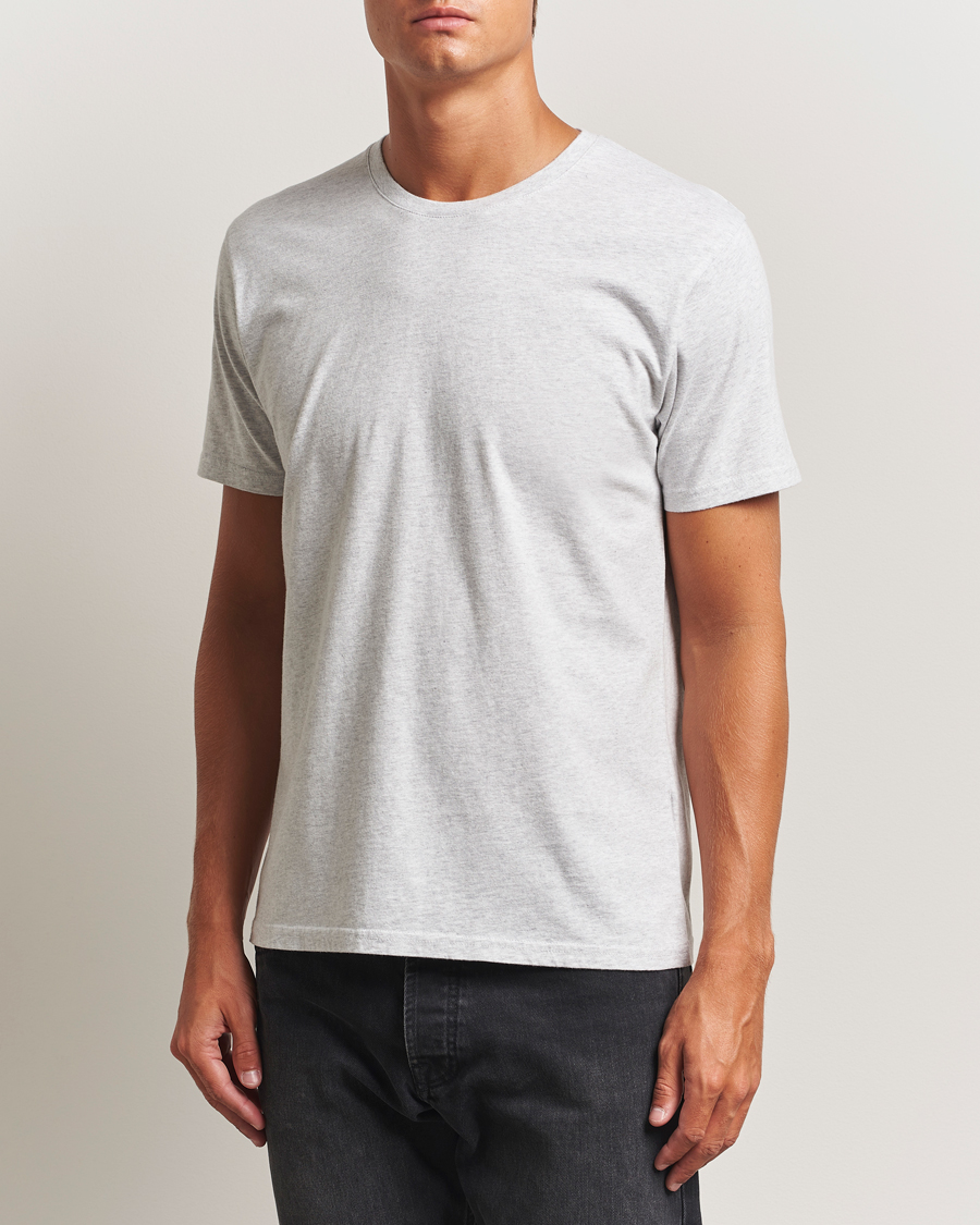 Herren | T-Shirts | Colorful Standard | Classic Organic T-Shirt Snow Melange