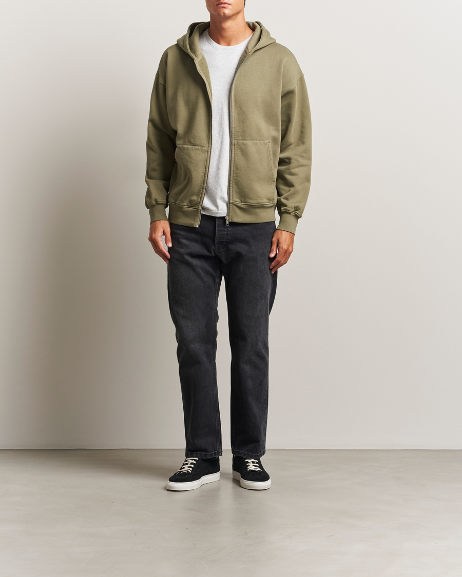 Herren | Pullover | Colorful Standard | Classic Organic Full Zip Hoodie Dusty Olive