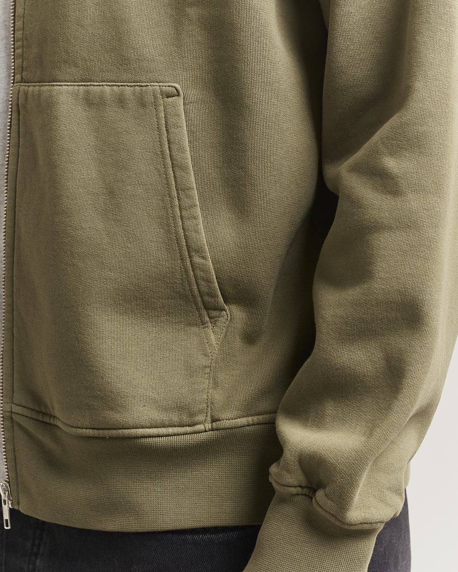 Herren | Pullover | Colorful Standard | Classic Organic Full Zip Hoodie Dusty Olive