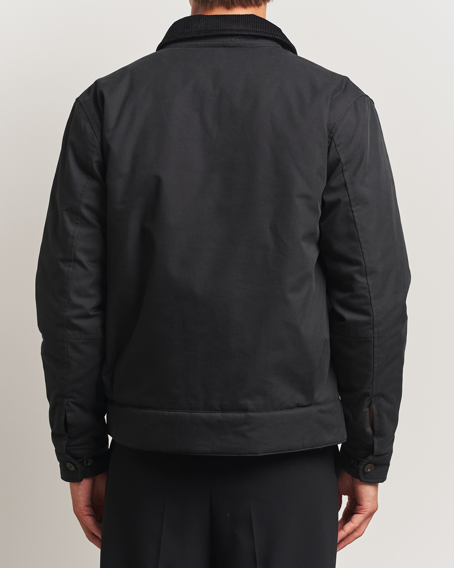 Herren | Jacken | Fred Perry | Cotton Light Padded Harrington Jacket Black