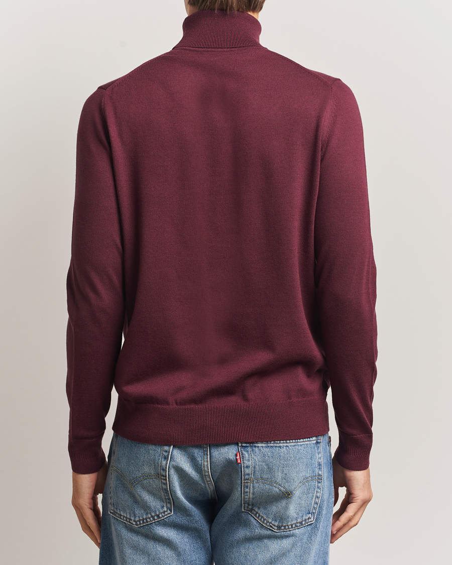 Herren | Pullover | Fred Perry | Classic Rollnock Jumper Oxblood