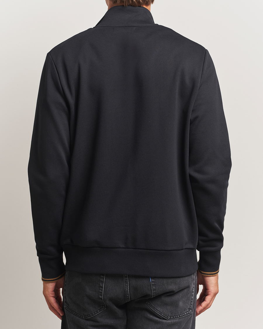 Herren | Pullover | Fred Perry | Full Zip Sweatshirt Black