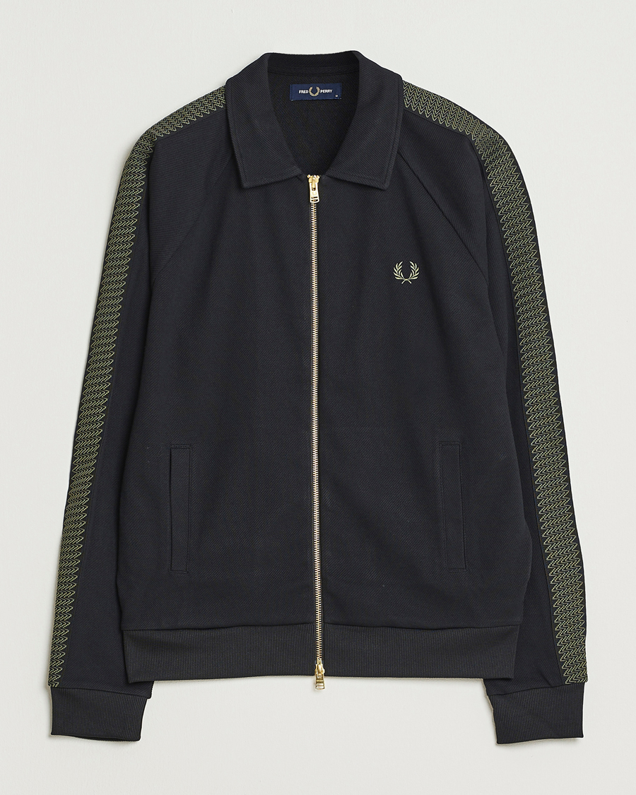 Herren | Pullover | Fred Perry | Tennis Track Jacket Black