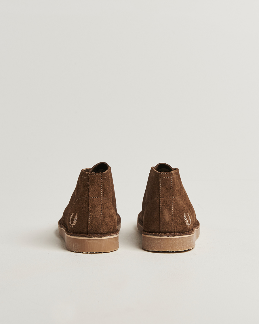 Herren | Boots | Fred Perry | Hawley Suede Chukka Boot Marsh Brown
