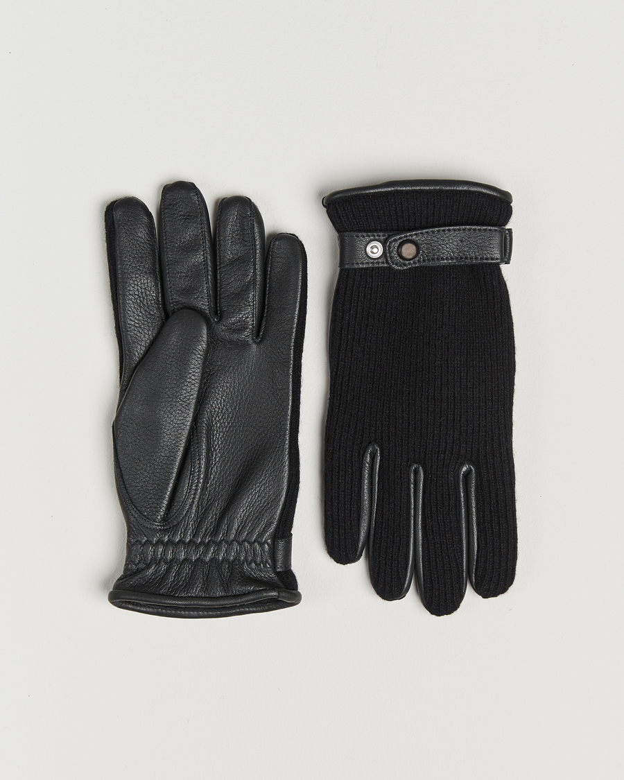 Herren | Handschuhe | Hestra | Christopher Cashmere/Elkskin Glove Black