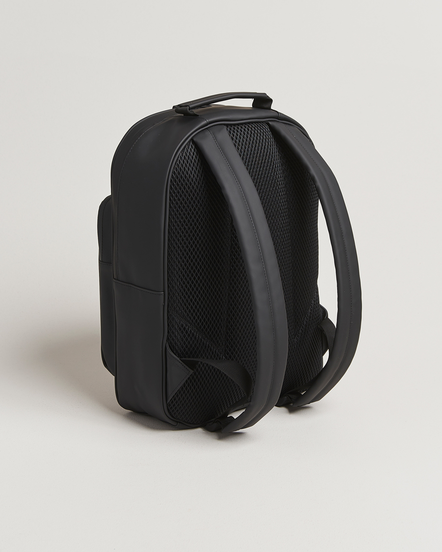 Herren | RAINS Book Daypack Backpack Black | RAINS | Book Daypack Backpack Black
