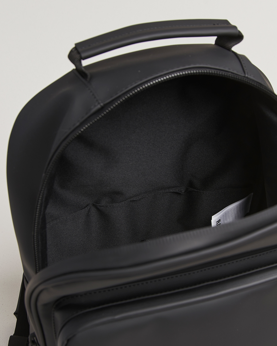 Herren | RAINS Book Daypack Backpack Black | RAINS | Book Daypack Backpack Black