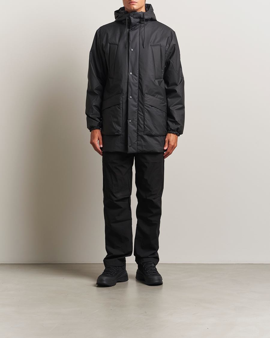 Herren | Jacken | RAINS | Lohja Insulated Cargo Jacket Black
