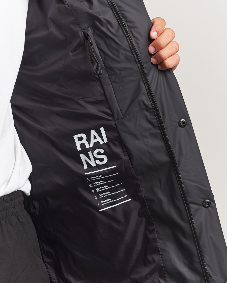 Herren | Jacken | RAINS | Lohja Insulated Cargo Jacket Black