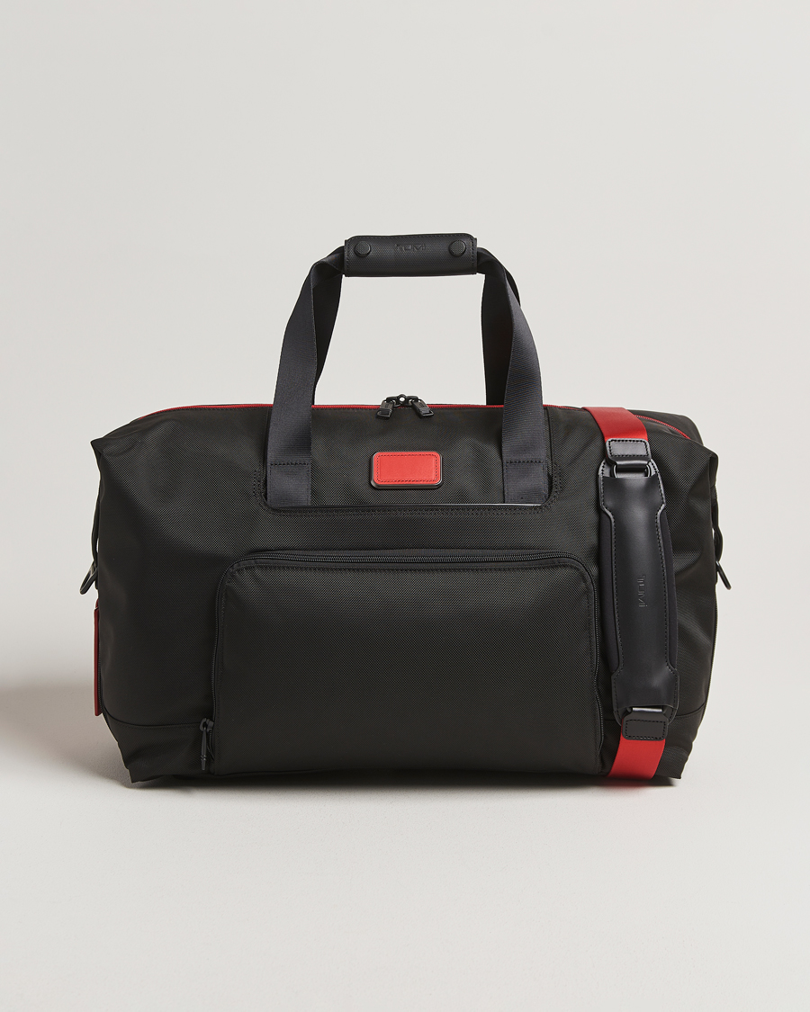 Herren | Taschen | TUMI | Alpha 3 Double Expansion Travel Satchel Black/Red