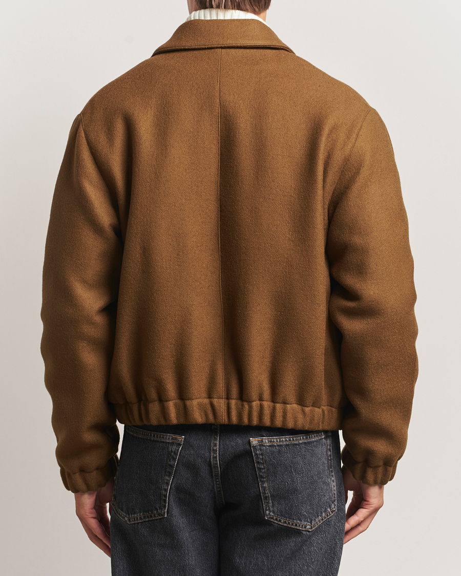 Herren | Jacken | AMI | Boiled Wool Jacket Noisette