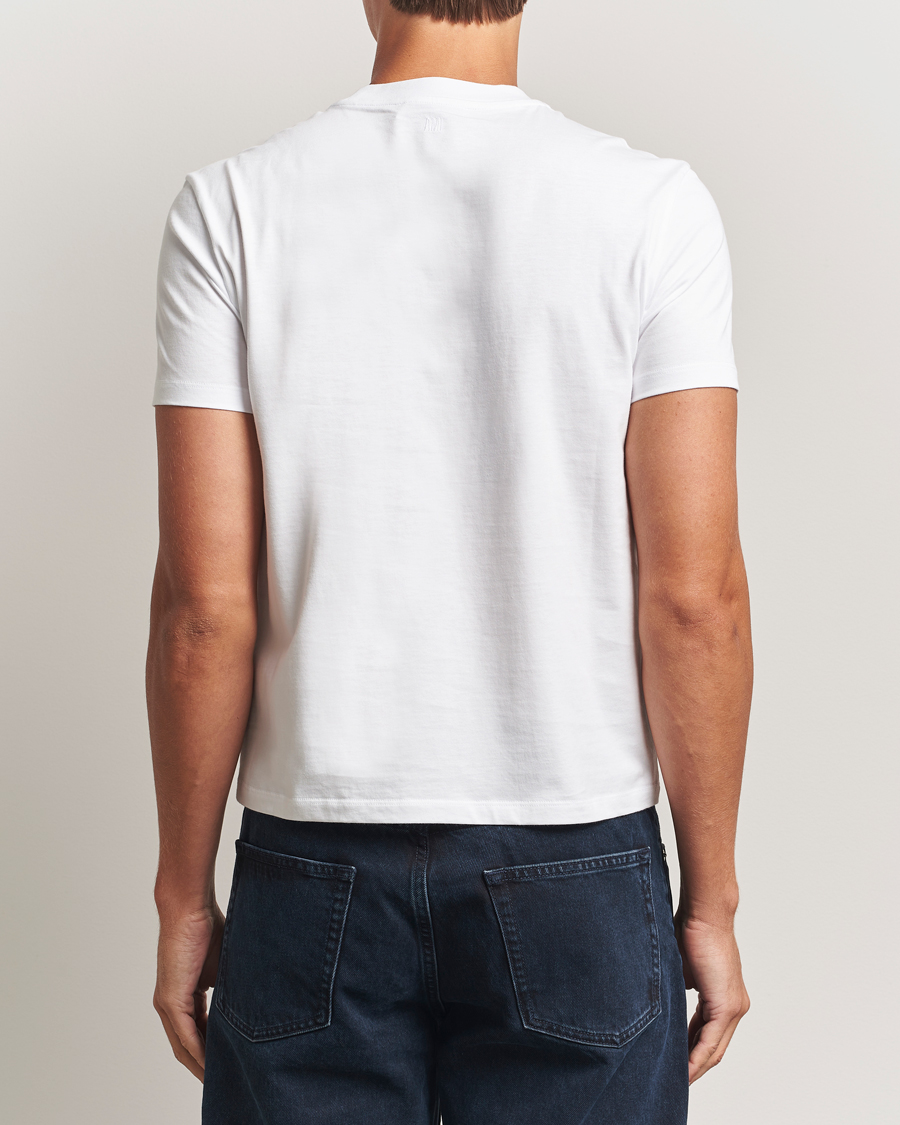 Herren | T-Shirts | AMI | Heart Logo T-Shirt White