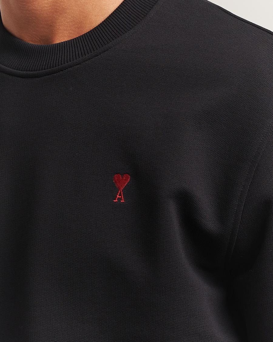 Herren | Pullover | AMI | Heart Logo Sweatshirt Black