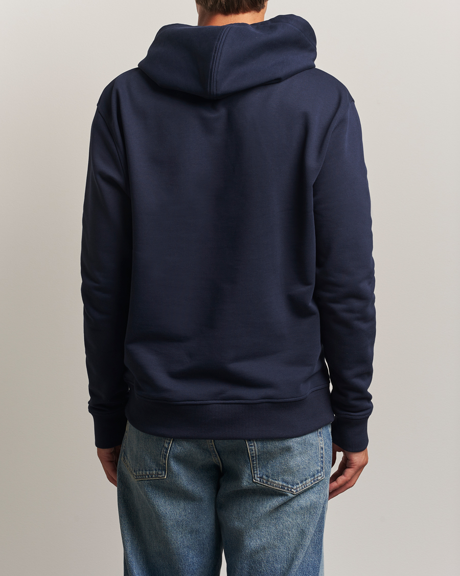 Herren | Pullover | AMI | Heart Logo Hoodie Night Blue
