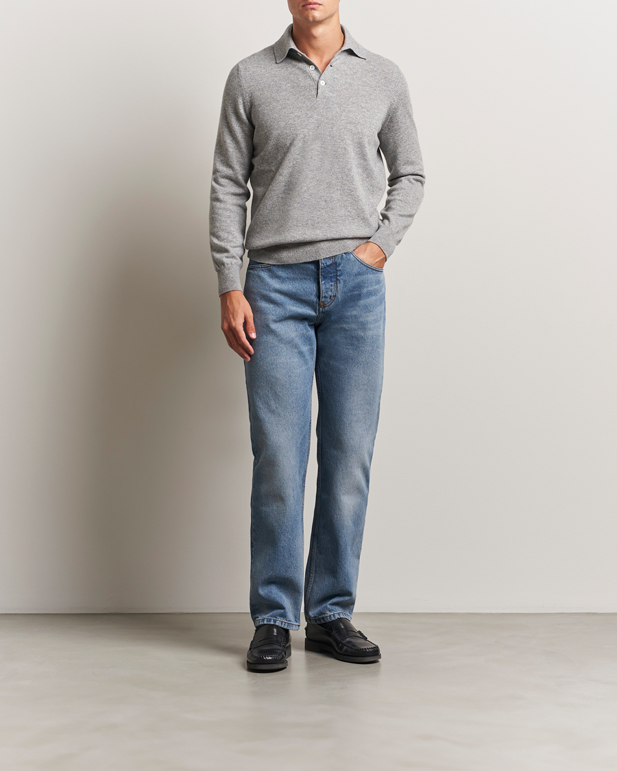 Herren | Jeans | AMI | Classic Fit Jeans Used Blue