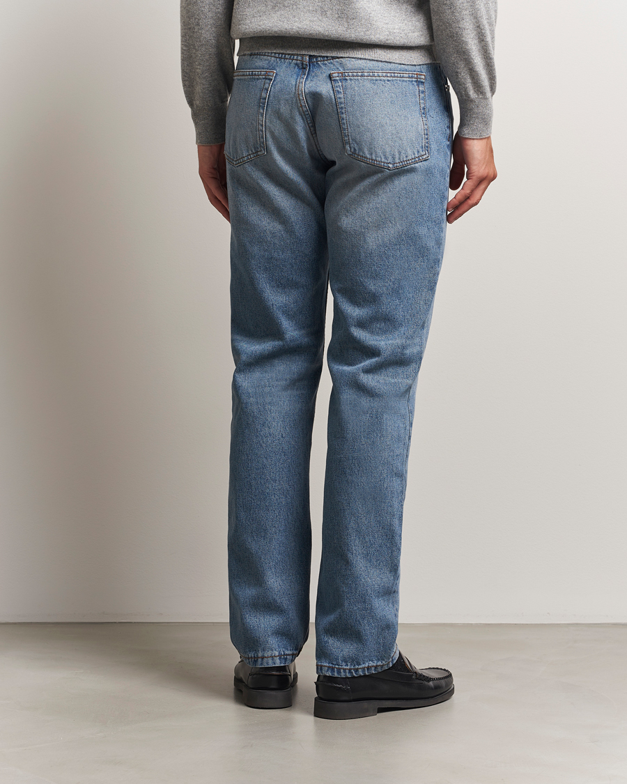 Herren | Jeans | AMI | Classic Fit Jeans Used Blue