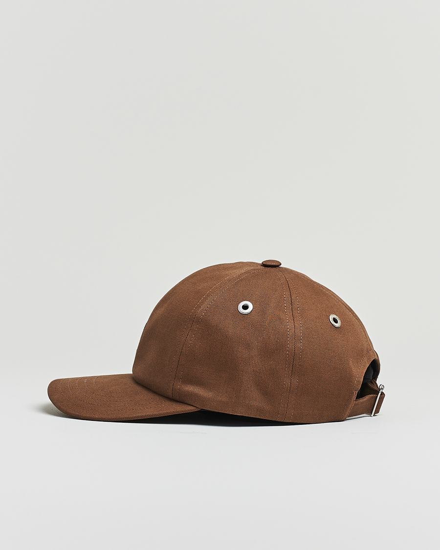 Herren | AMI Black Heart Logo Cap Noisette | AMI | Black Heart Logo Cap Noisette