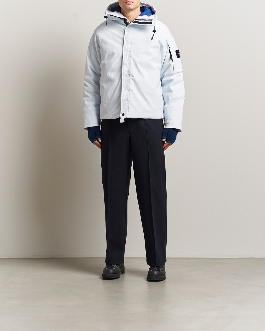 Herren | Jacken | Stone Island | Short Parka Ice Jacket Sky Blue