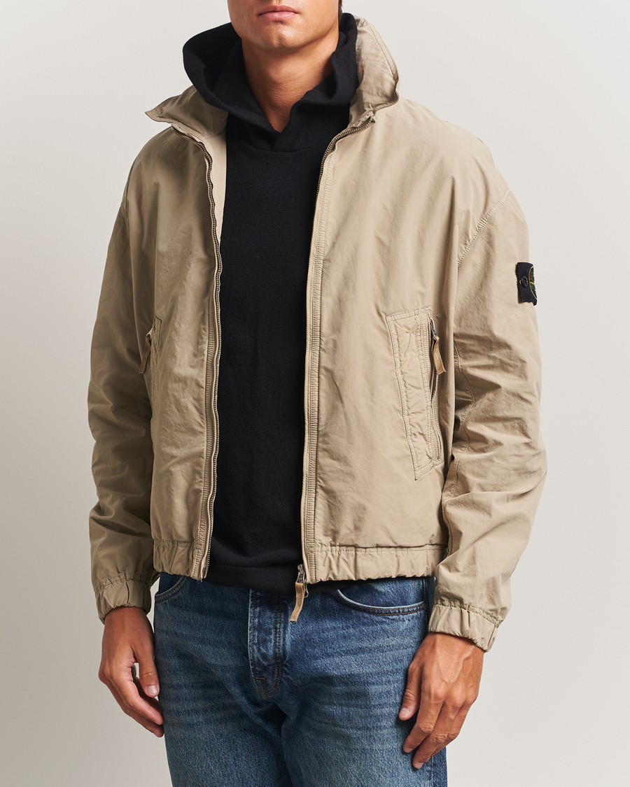 Stone Island David Light-TC Bomber Jacket Beige bei Care of Carl