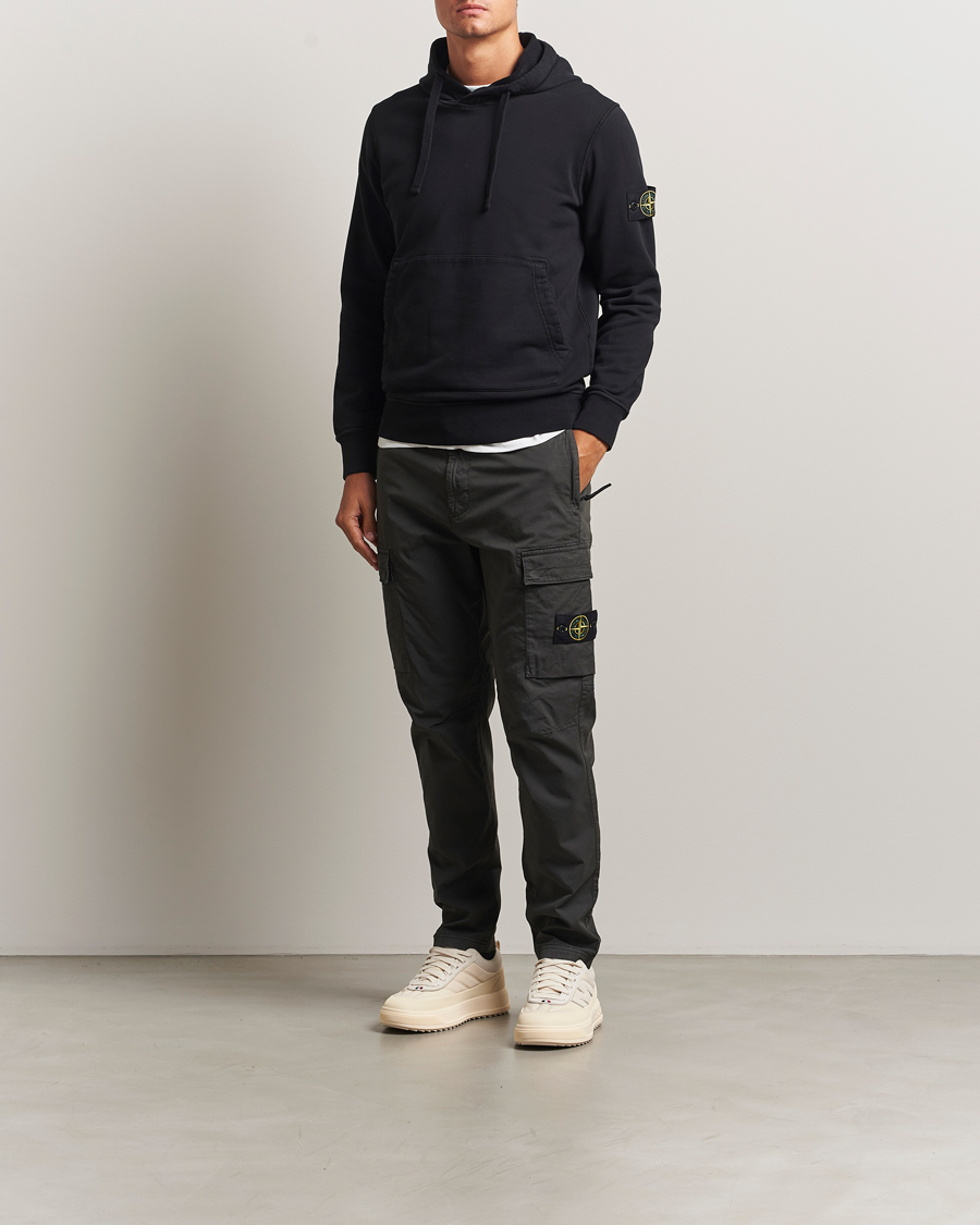 Herren | Hosen | Stone Island | Supima Cotton Stretch Cargo Trousers Lead Grey