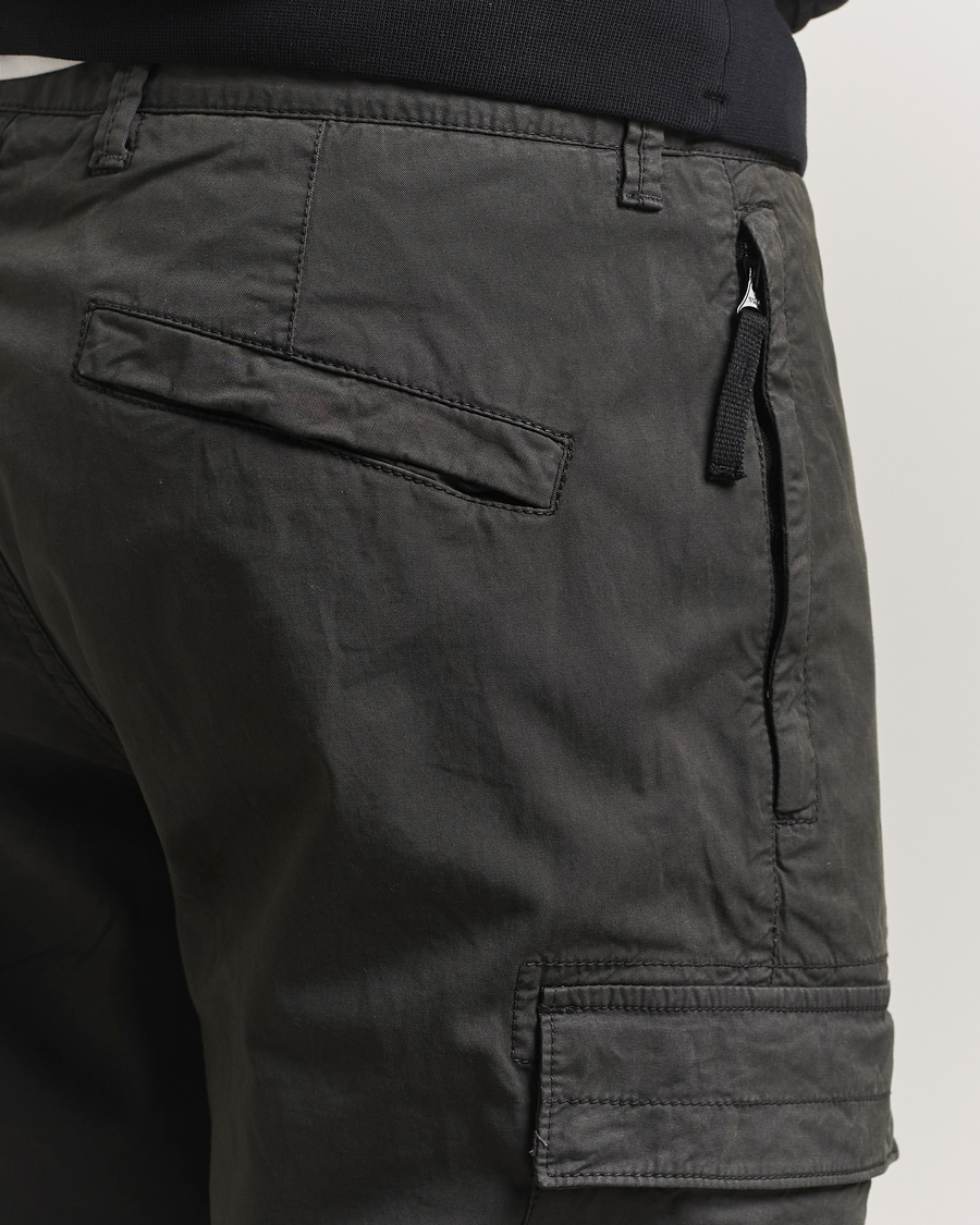 Herren | Hosen | Stone Island | Supima Cotton Stretch Cargo Trousers Lead Grey