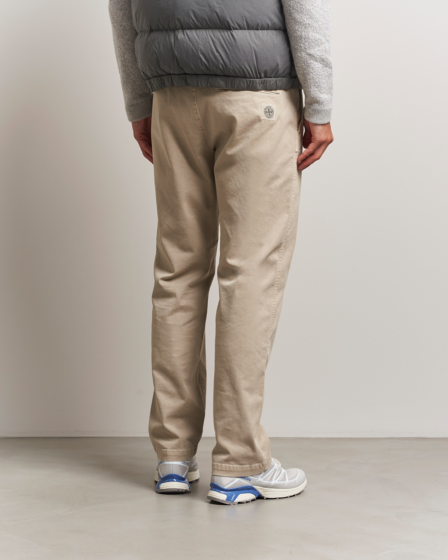 Herren | Hosen | Stone Island | Cotton Twill Stretch Chino Desert