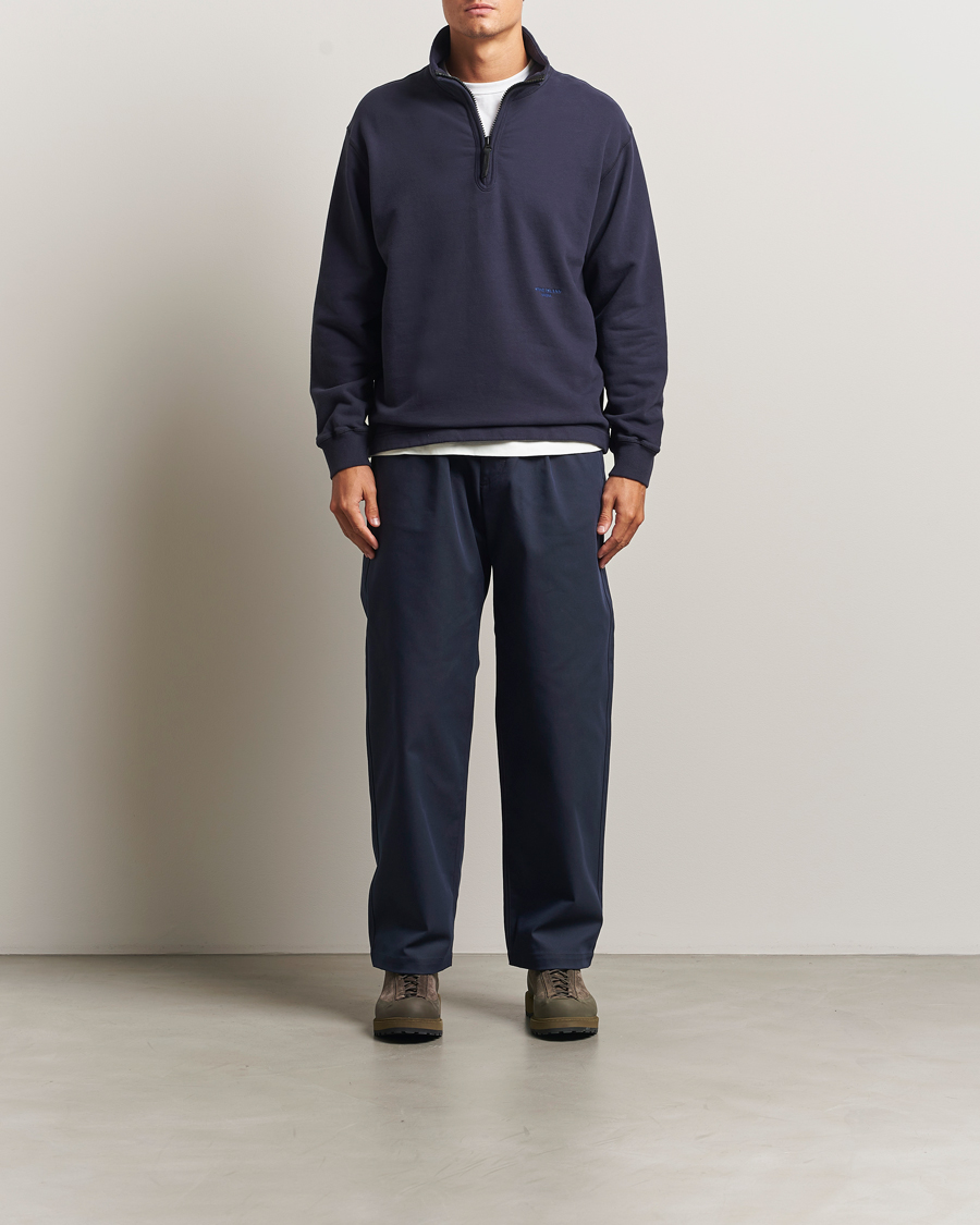 Herren | Hosen | Stone Island | Marina Yard Dyed Stretch Gabardine Trousers Navy