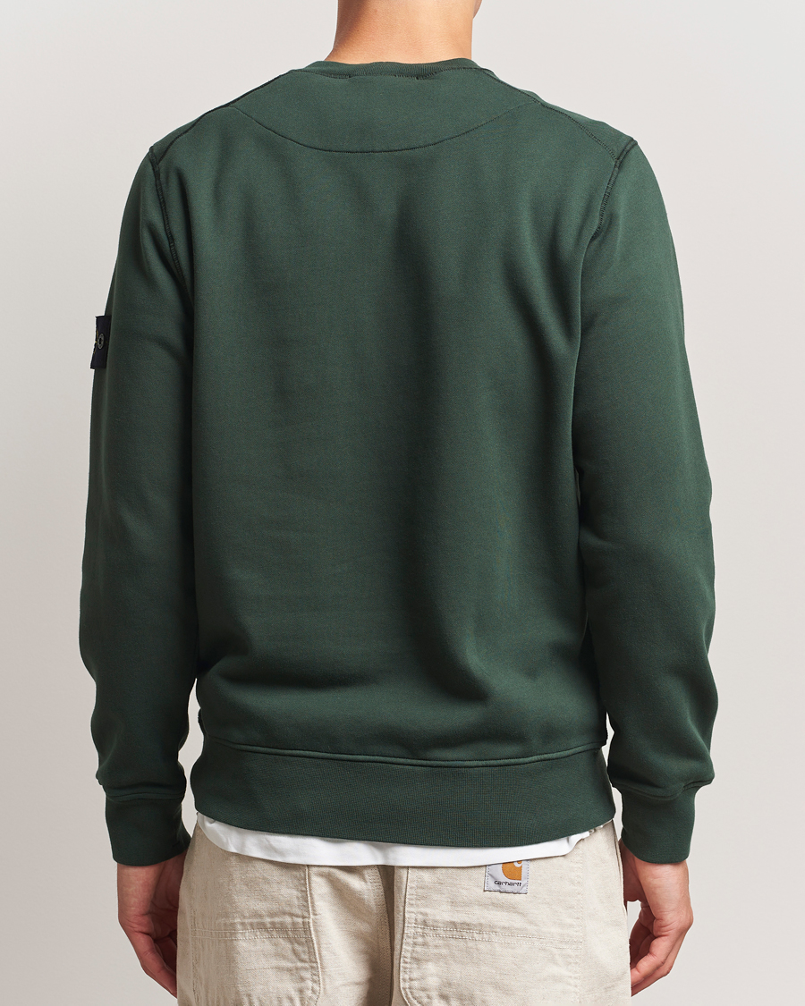Herren | Pullover | Stone Island | Garment Dyed Fleece Sweatshirt Juniper