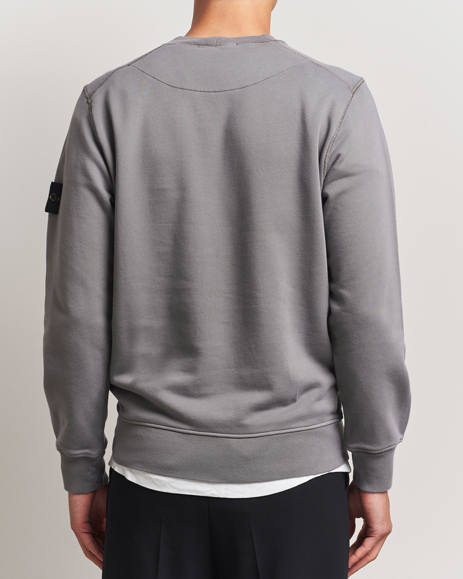 Herren | Pullover | Stone Island | Garment Dyed Fleece Sweatshirt Cement