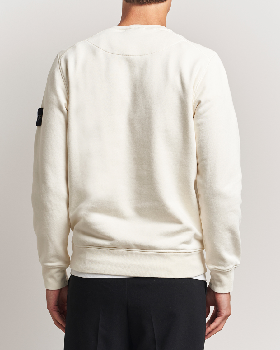 Herren | Pullover | Stone Island | Garment Dyed Fleece Sweatshirt Ivory