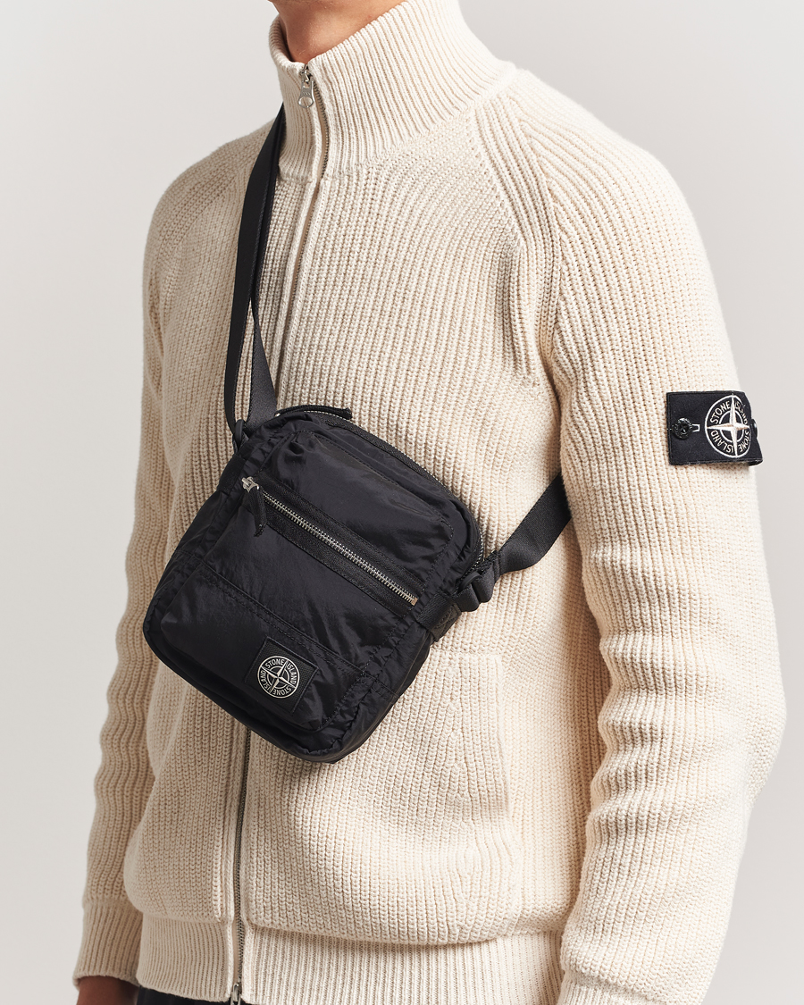 Herren | Taschen | Stone Island | Stone IslandNylon Metal Cross Body BagBlack