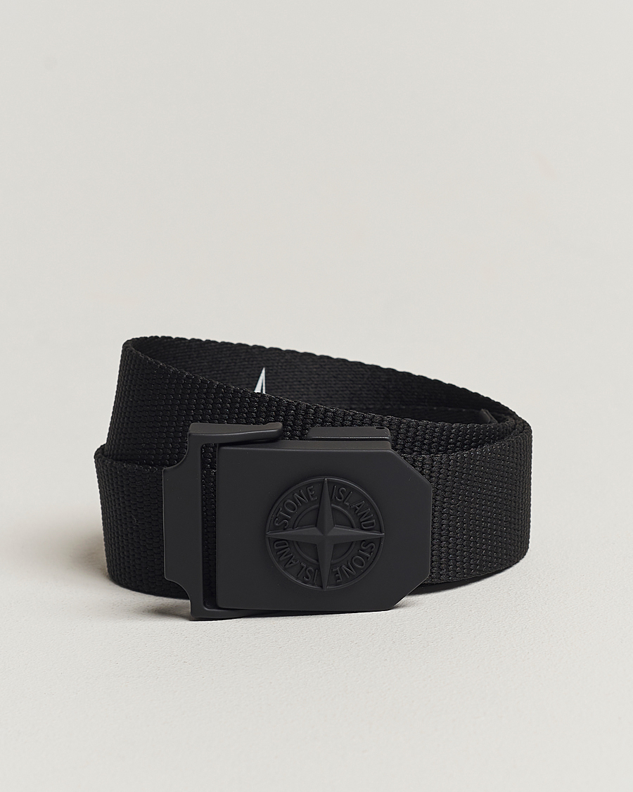 Herren | Gürtel | Stone Island | Textile Belt Black