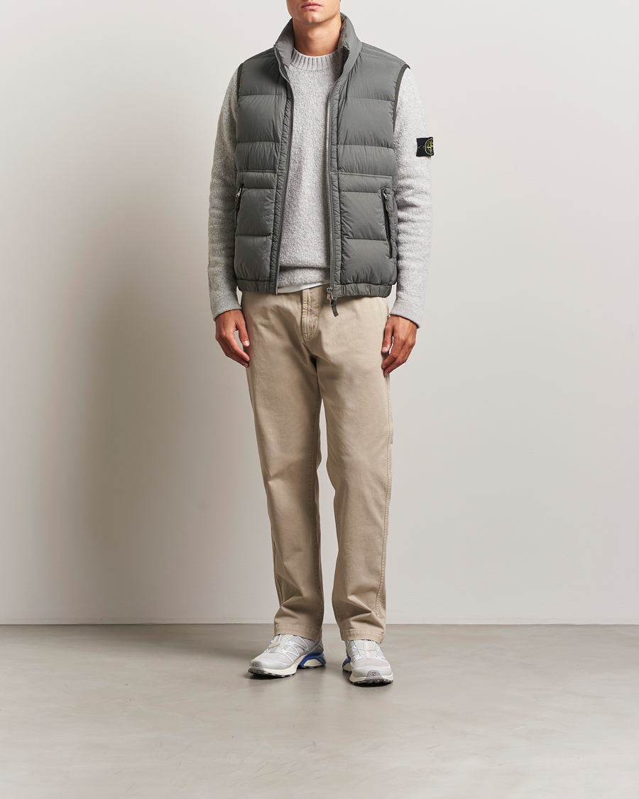 Herren | Jacken | Stone Island | Seamless Tunnel Nylon Down Vest Cement