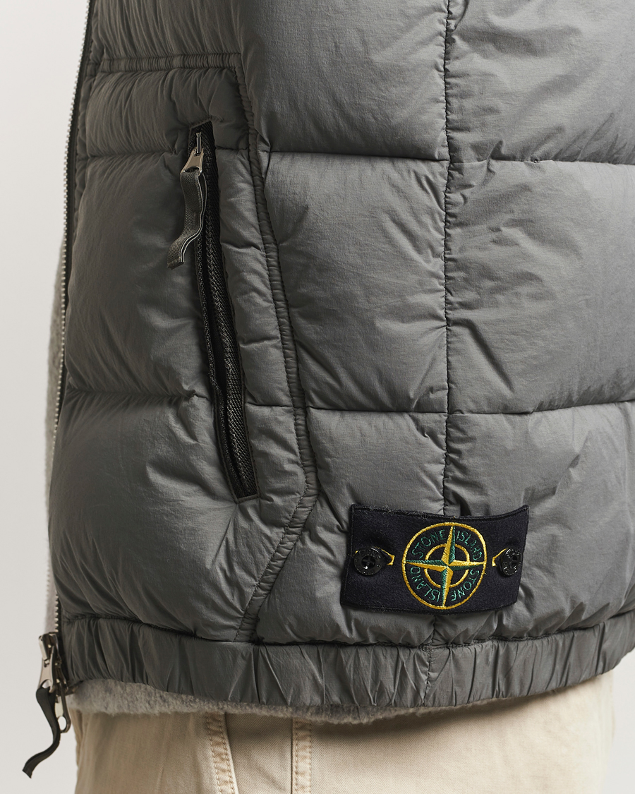 Herren | Westen | Stone Island | Seamless Tunnel Nylon Down Vest Cement