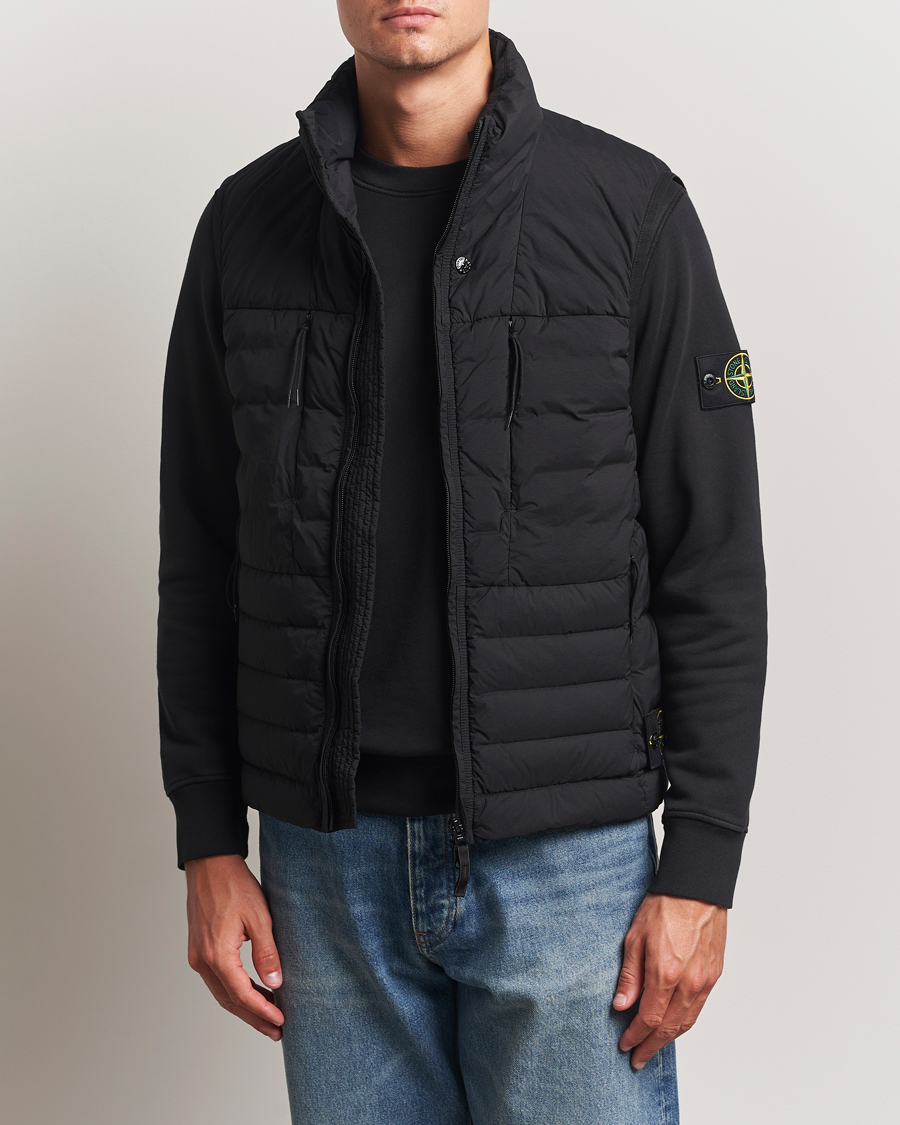 Herren | Jacken | Stone Island | Nylon Down Vest Black